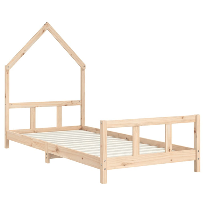Kids Solid Wood Pine Bed Frame