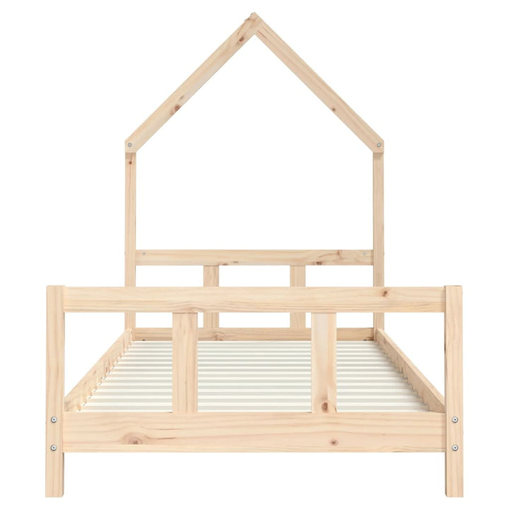 Kids Solid Wood Pine Bed Frame