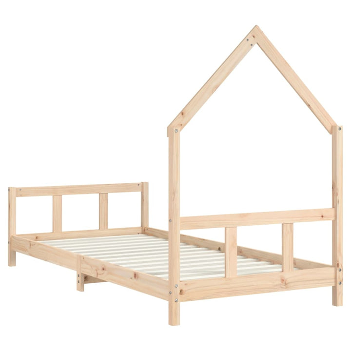 Kids Solid Wood Pine Bed Frame