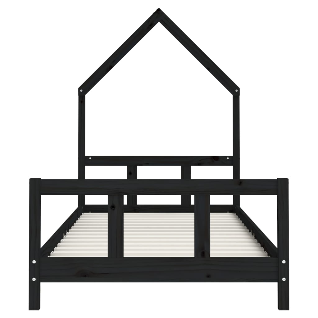 Kids Solid Wood Pine Bed Frame