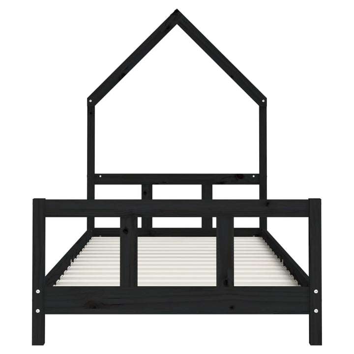 Kids Solid Wood Pine Bed Frame
