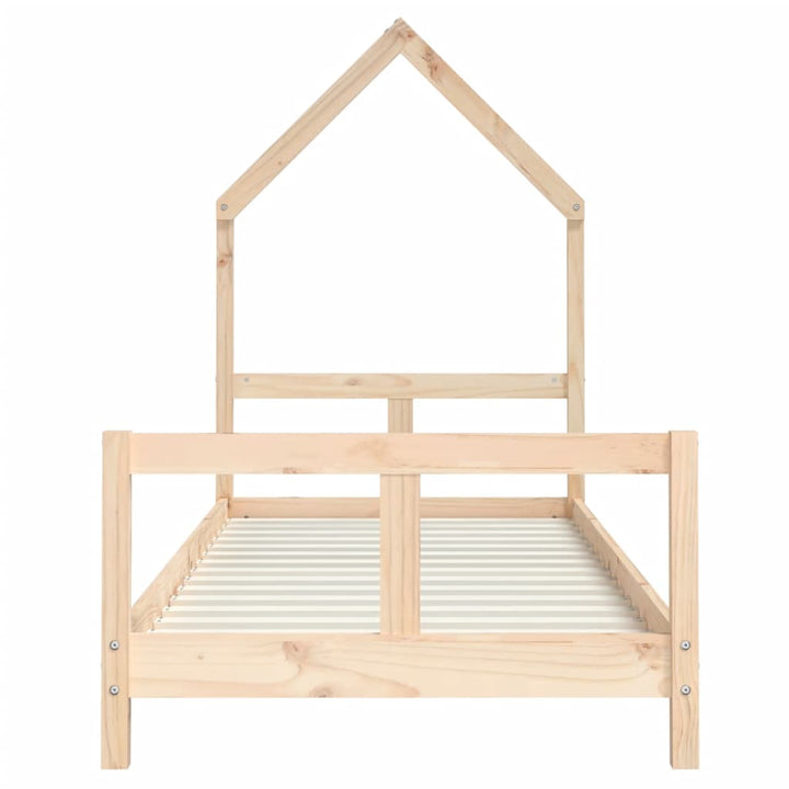 Kids Solid Wood Pine Bed Frame
