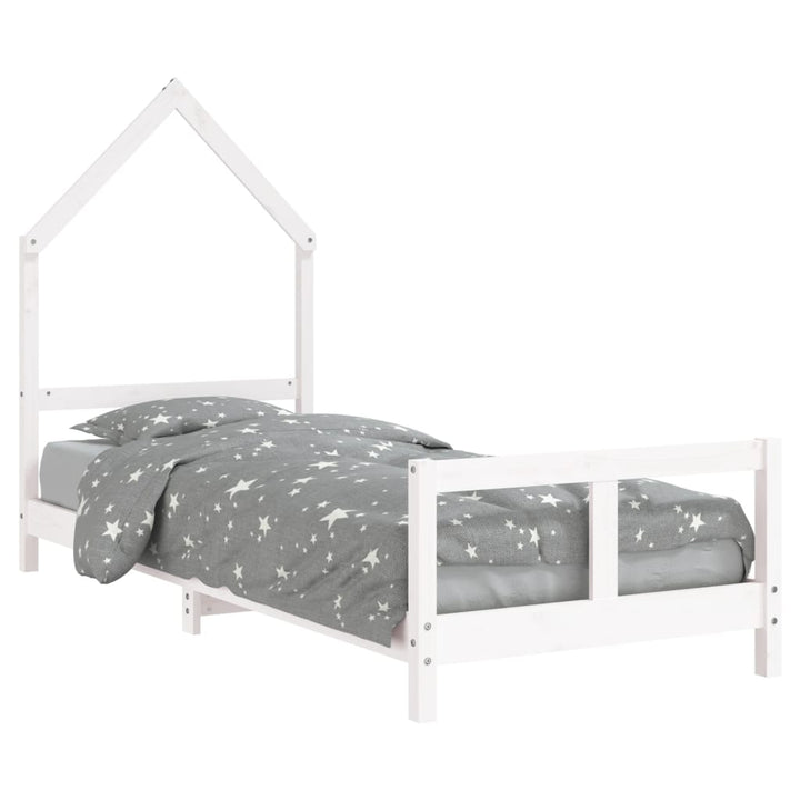 Kids Solid Wood Pine Bed Frame