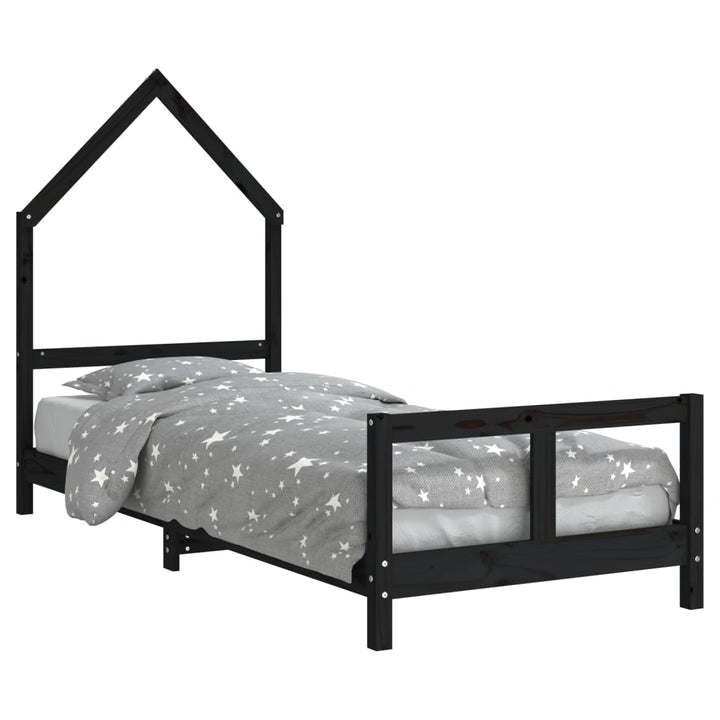 Kids Solid Wood Pine Bed Frame