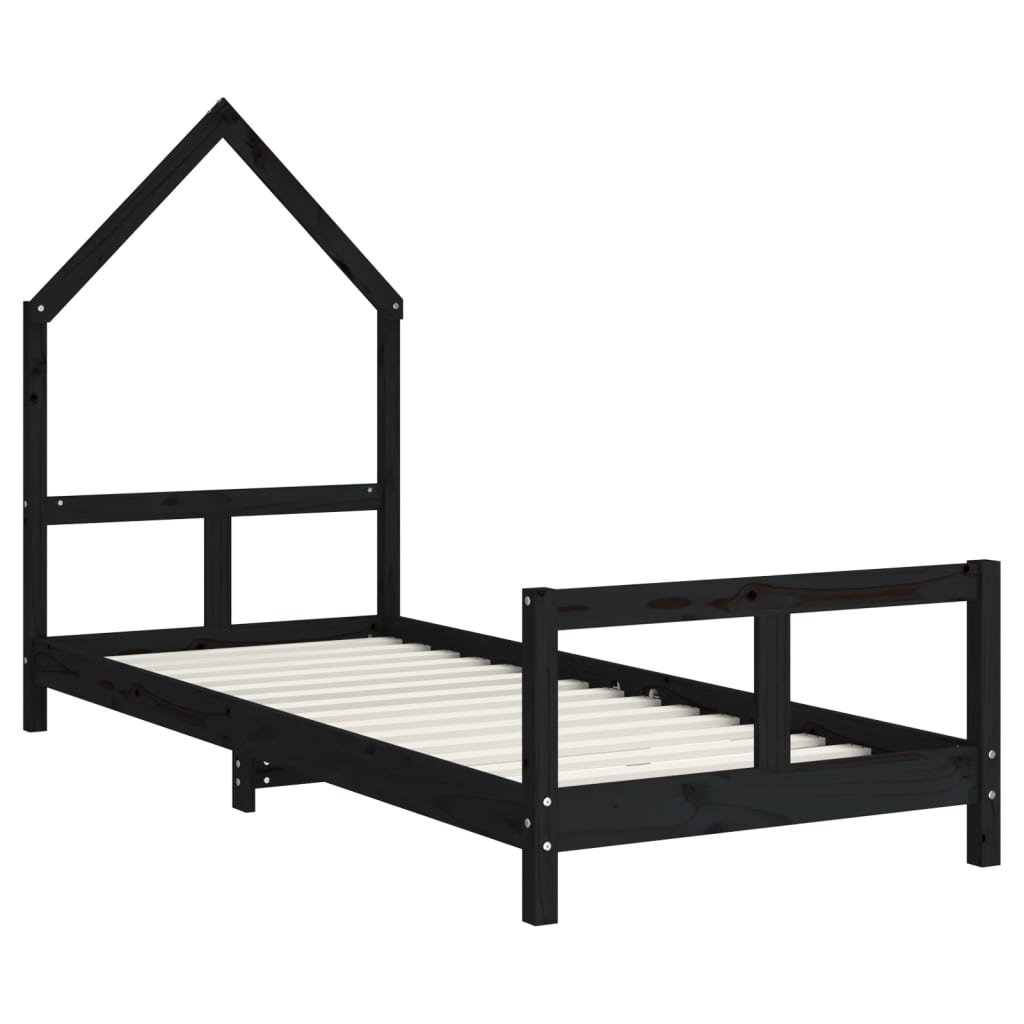 Kids Solid Wood Pine Bed Frame