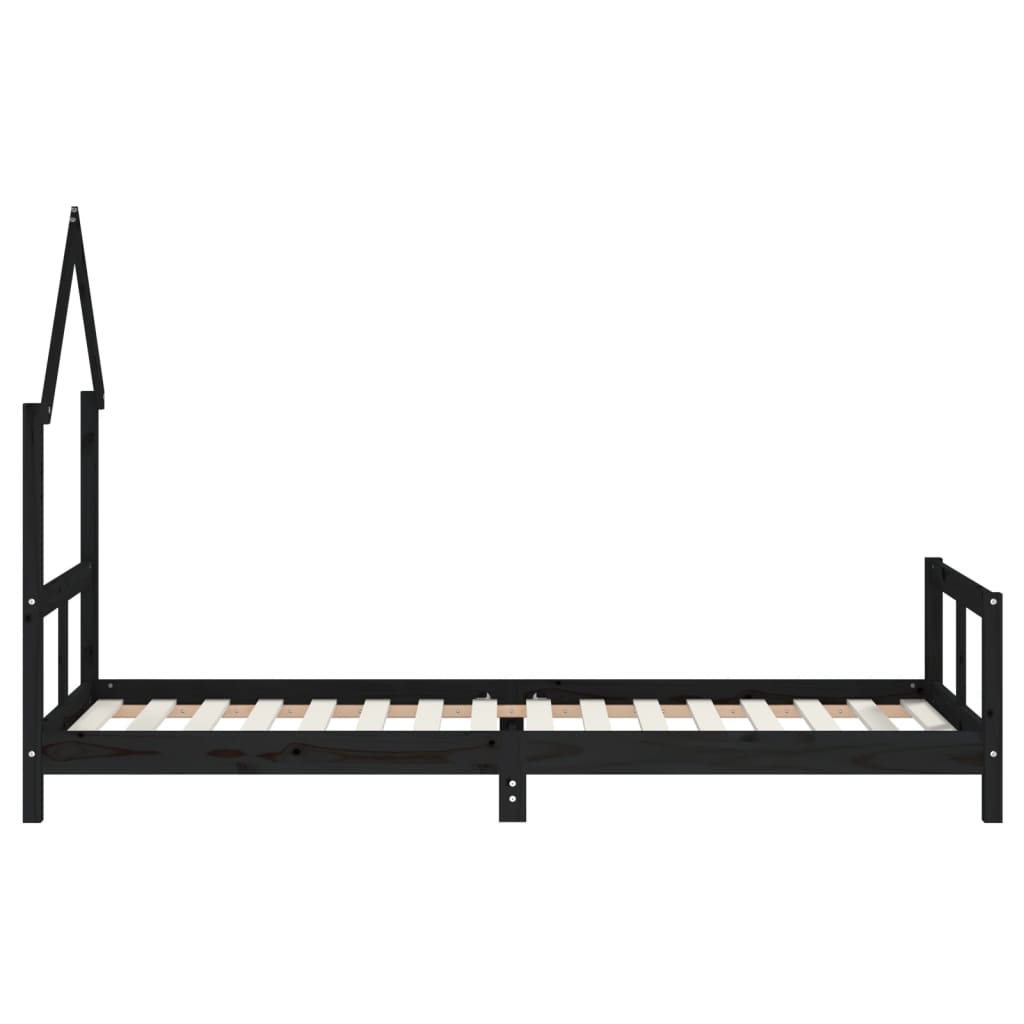 Kids Solid Wood Pine Bed Frame