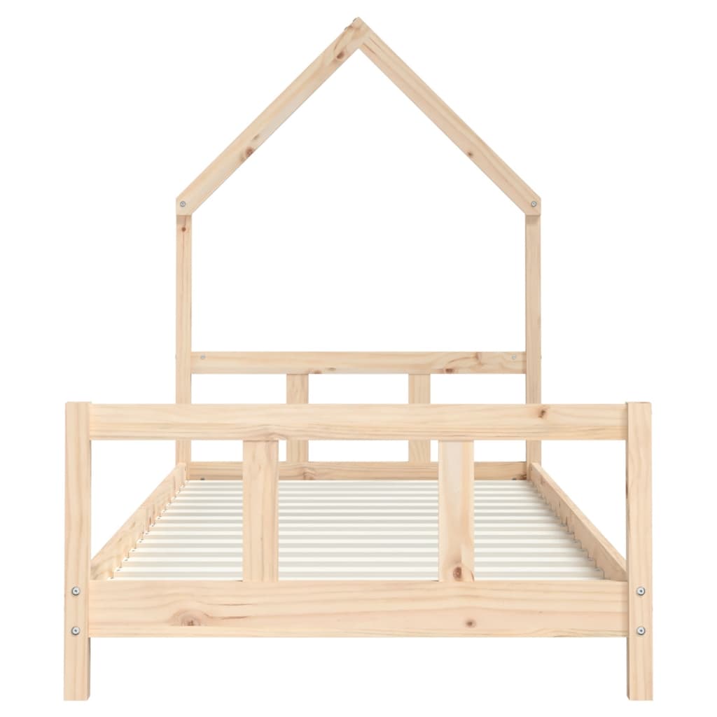 Kids Solid Wood Pine Bed Frame