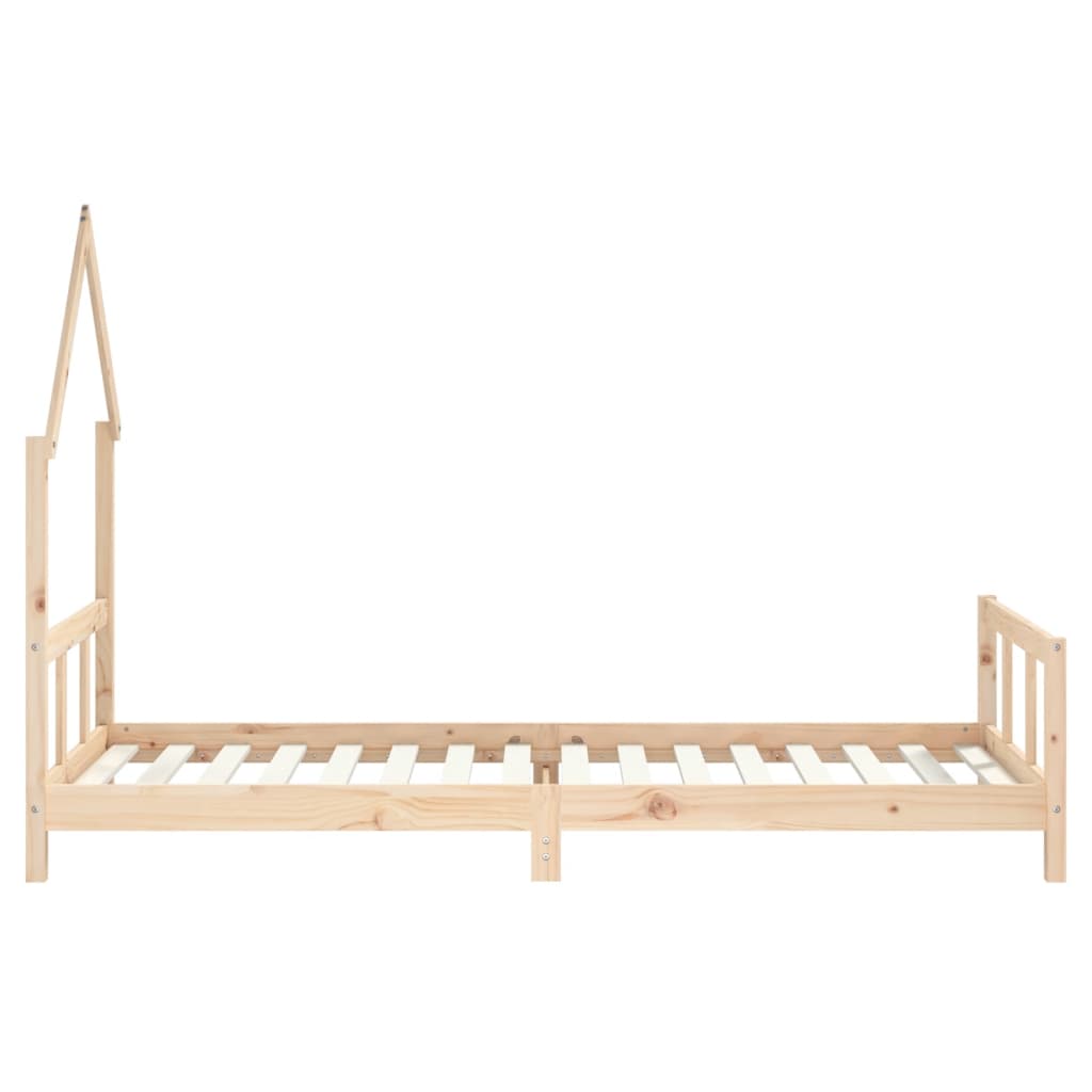 Kids Solid Wood Pine Bed Frame