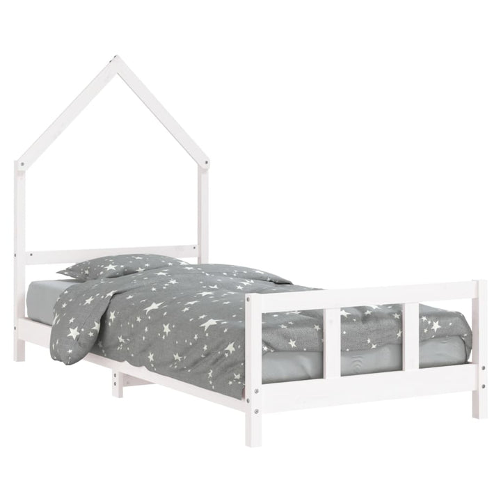 Kids Solid Wood Pine Bed Frame