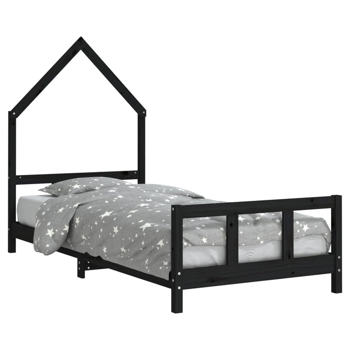 Kids Solid Wood Pine Bed Frame