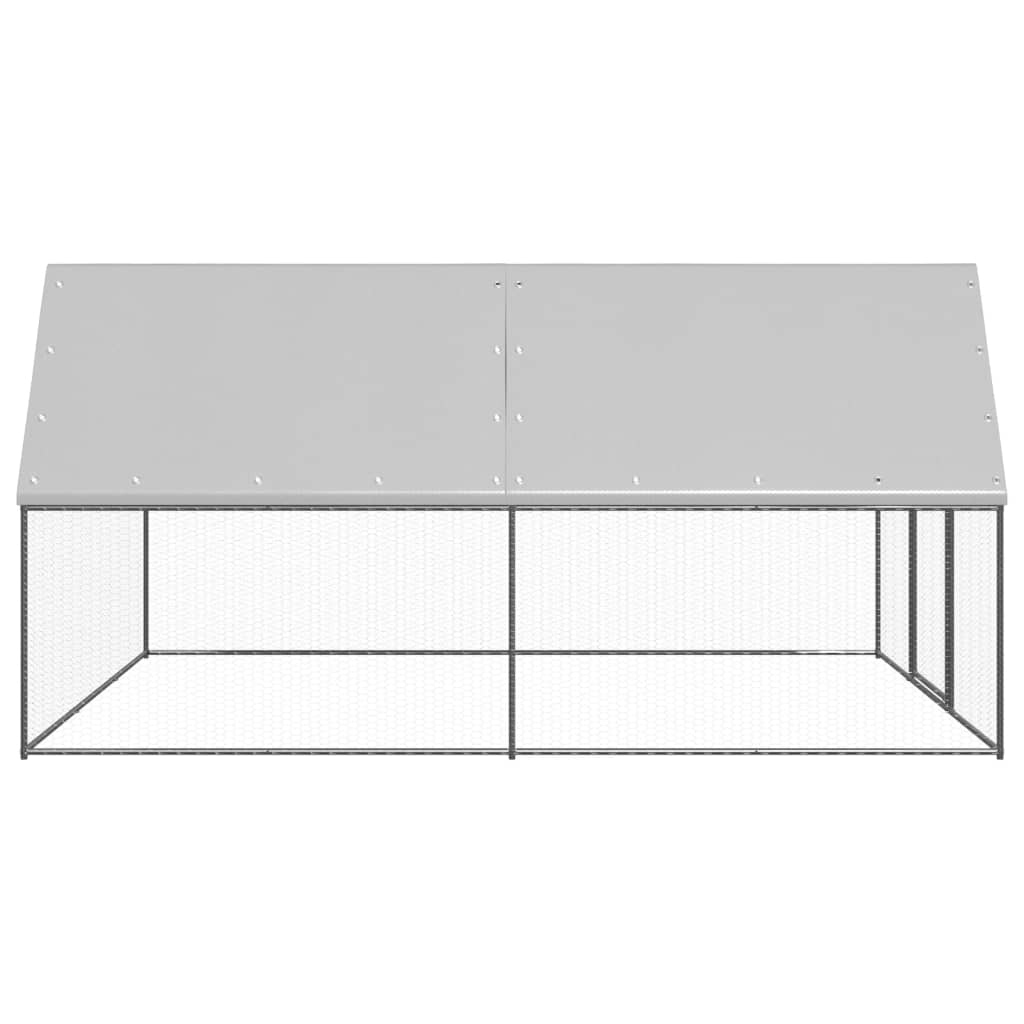 Outdoor Chicken Cage Galvanised Steel