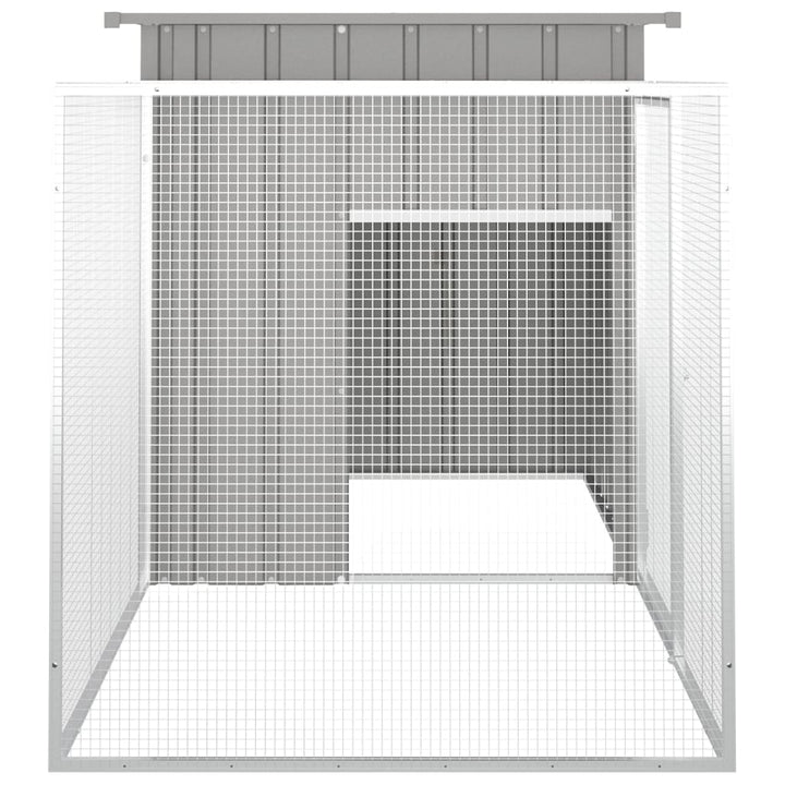 Rabbit Cage 200X91X100 Cm Galvanised Steel