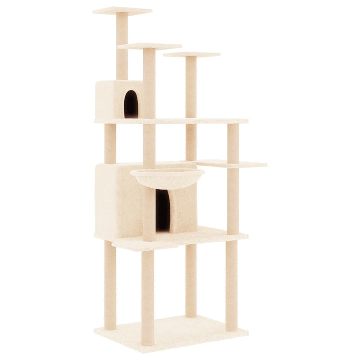 Cat Tree With Sisal Scratching Posts 166 Cm