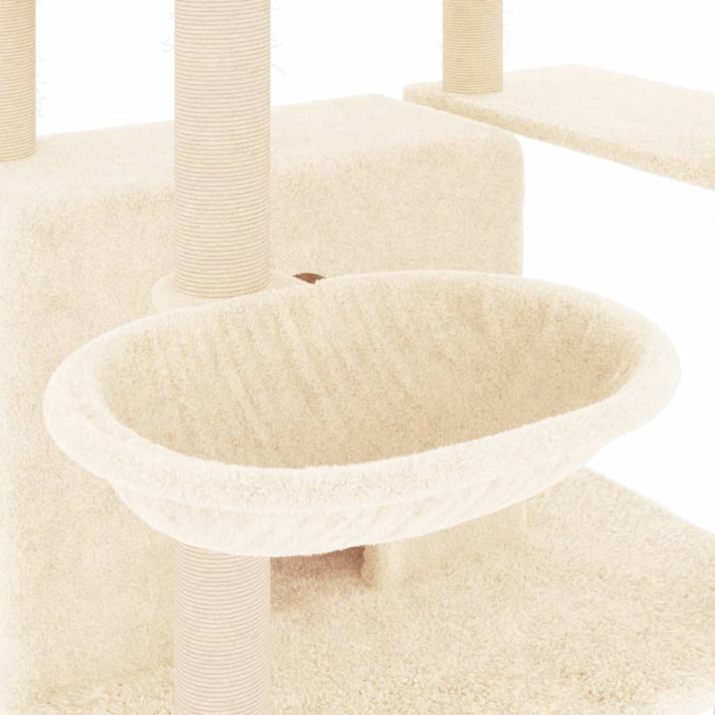 Cat Tree With Sisal Scratching Posts 166 Cm