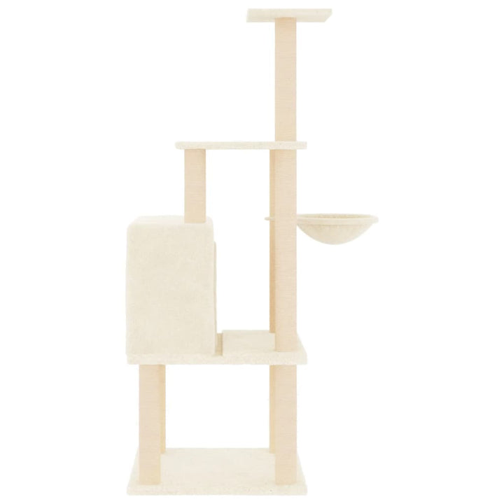 Cat Tree With Sisal Scratching Posts 132 Cm