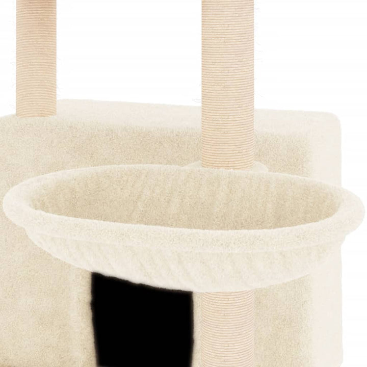 Cat Tree With Sisal Scratching Posts 132 Cm