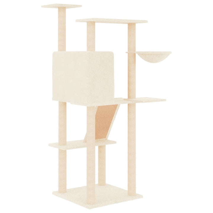 Cat Tree With Sisal Scratching Posts 143 Cm