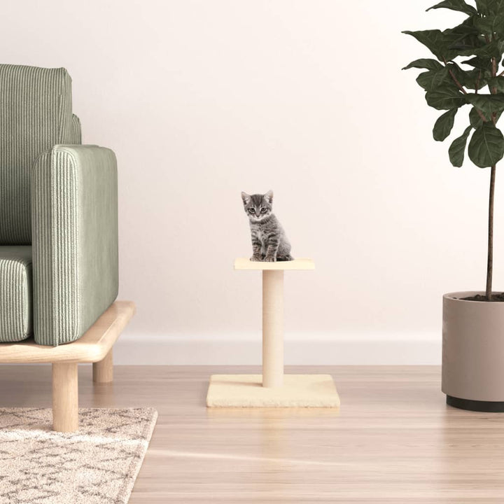 Cat Scratching Post With Platform 38 Cm