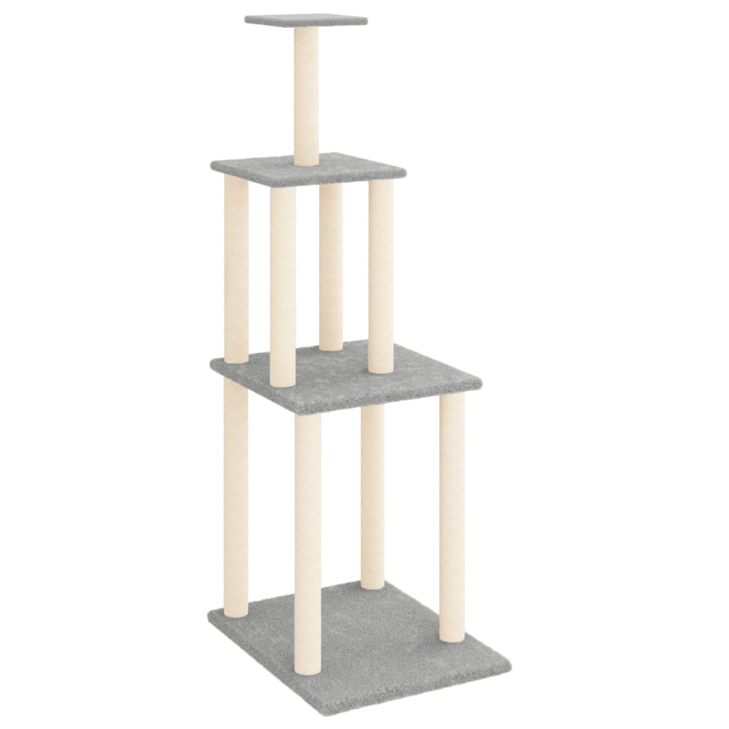Cat Tree With Sisal Scratching Posts 149 Cm