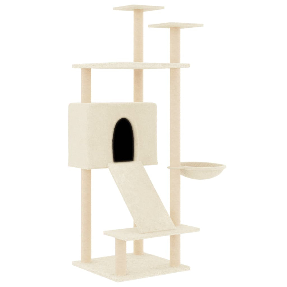 Cat Tree With Sisal Scratching Posts 153 Cm