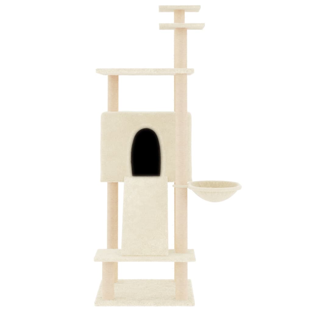 Cat Tree With Sisal Scratching Posts 153 Cm