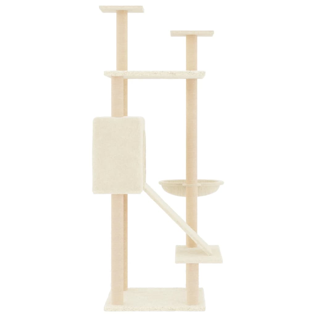 Cat Tree With Sisal Scratching Posts 153 Cm