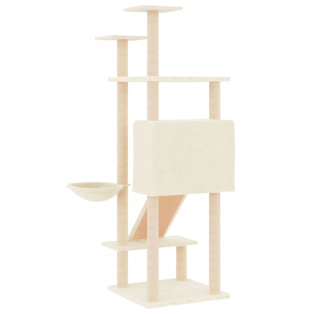 Cat Tree With Sisal Scratching Posts 153 Cm