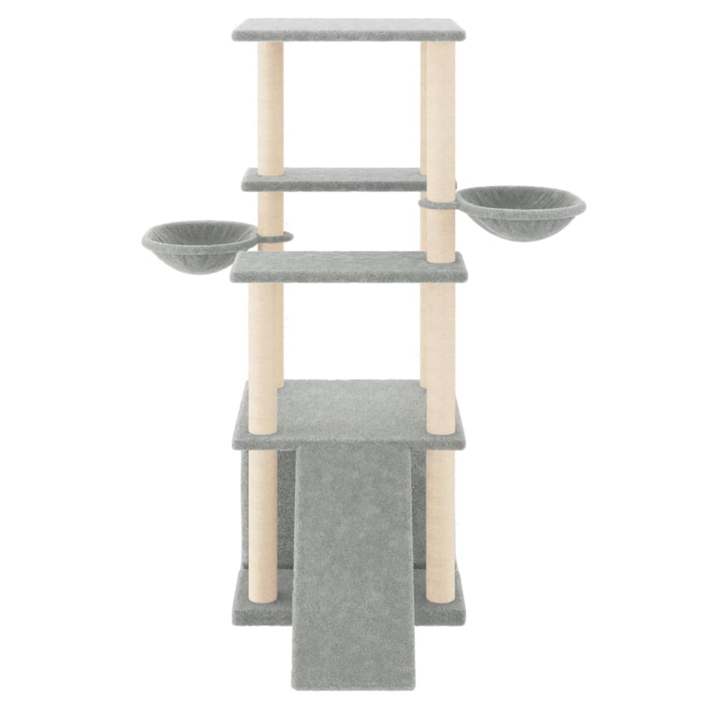 Cat Tree With Sisal Scratching Posts 133 Cm
