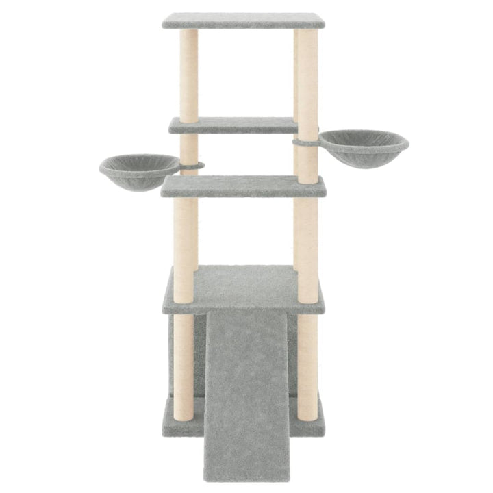 Cat Tree With Sisal Scratching Posts 133 Cm
