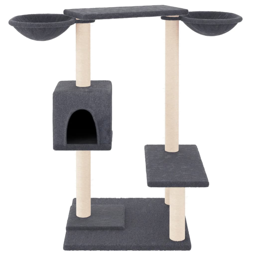 Cat Tree With Scratching Posts 82 Cm