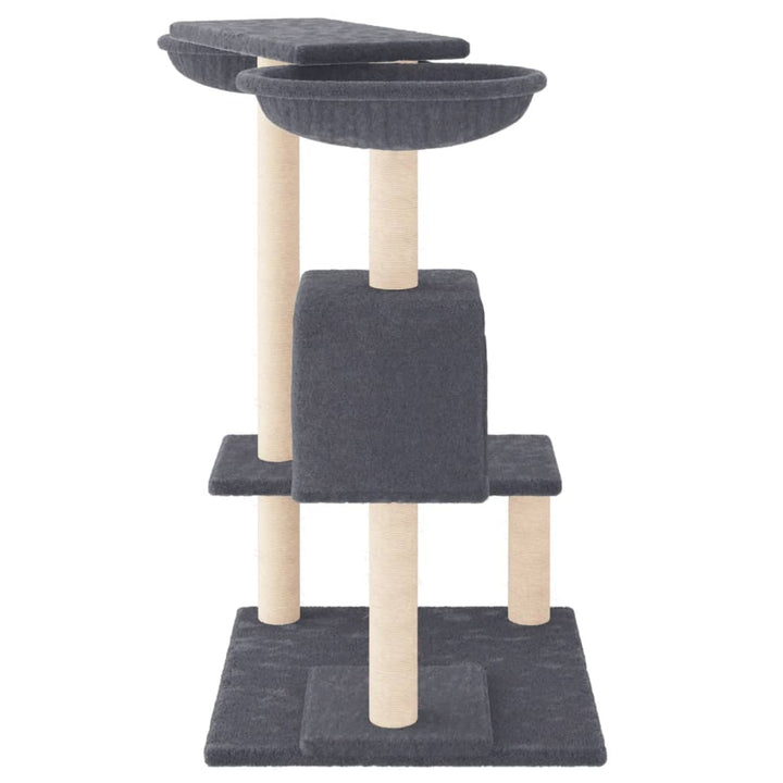 Cat Tree With Scratching Posts 82 Cm