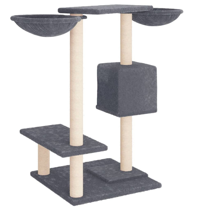 Cat Tree With Scratching Posts 82 Cm