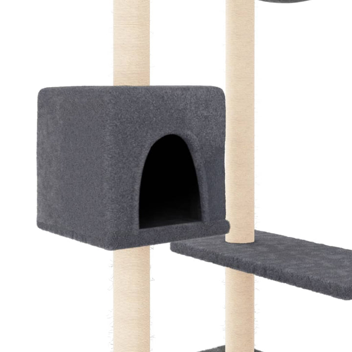 Cat Tree With Scratching Posts 82 Cm