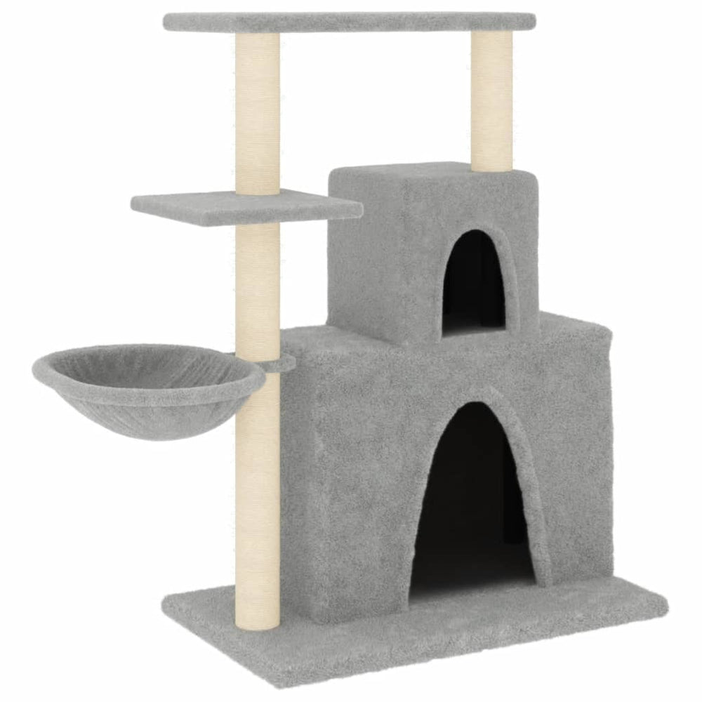 Cat Tree With Sisal Scratching Posts 83 Cm
