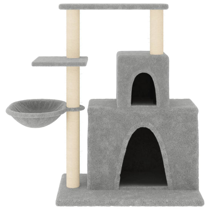 Cat Tree With Sisal Scratching Posts 83 Cm