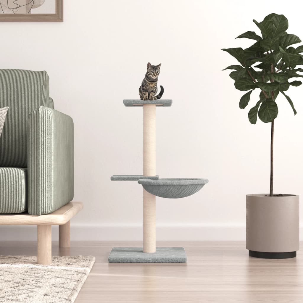 Cat Tree With Sisal Scratching Posts 72 Cm
