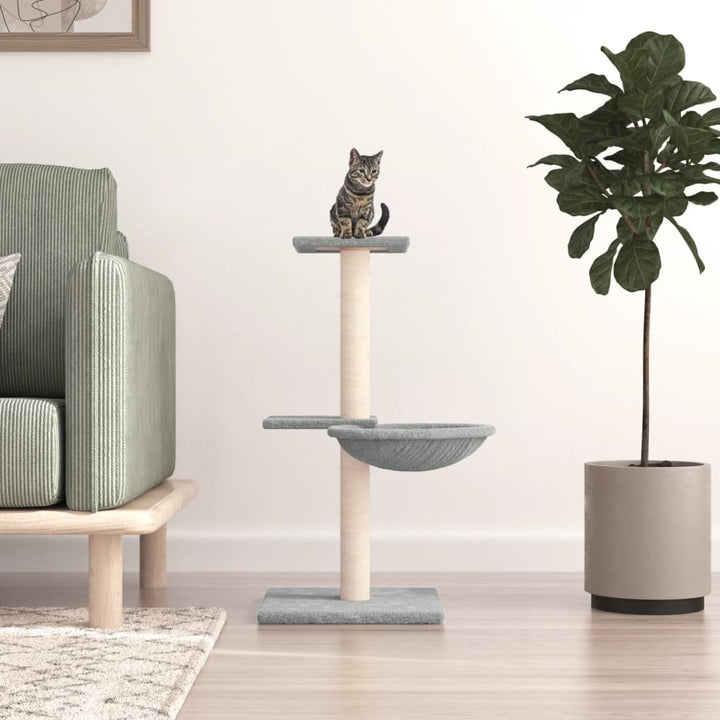 Cat Tree With Sisal Scratching Posts 72 Cm