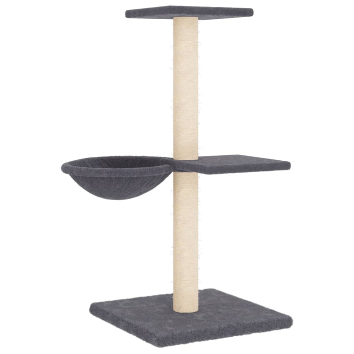 Cat Tree With Sisal Scratching Posts 72 Cm