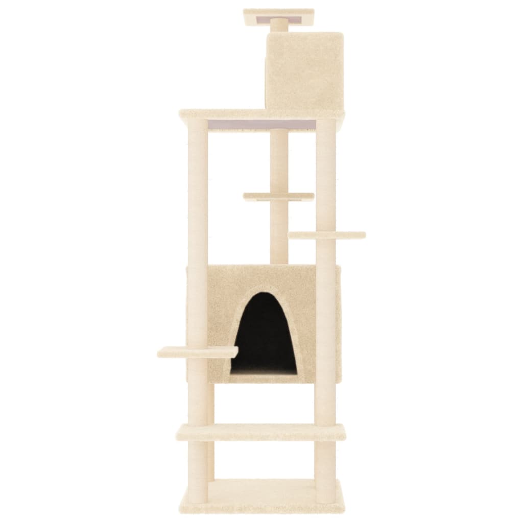 Cat Tree With Sisal Scratching Posts 154 Cm