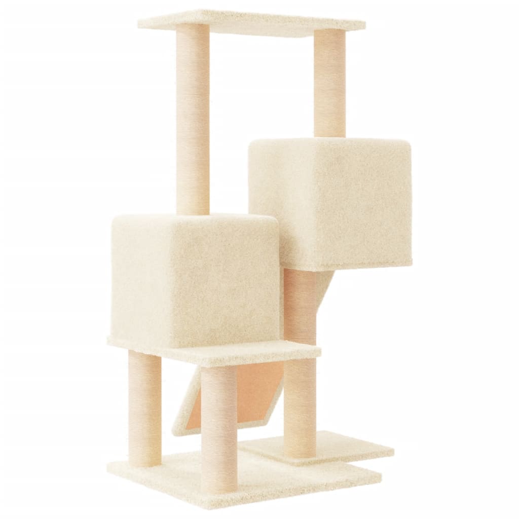 Cat Tree With Sisal Scratching Posts 82 Cm