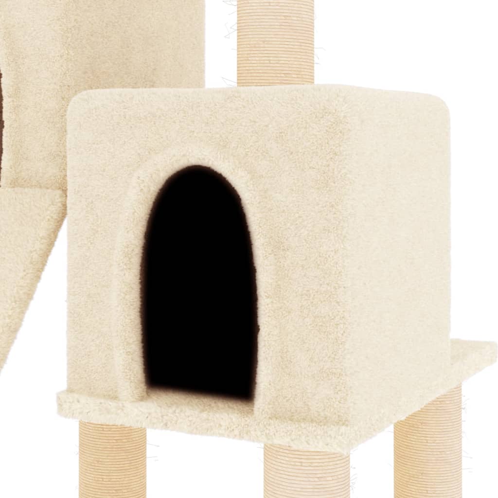 Cat Tree With Sisal Scratching Posts 82 Cm