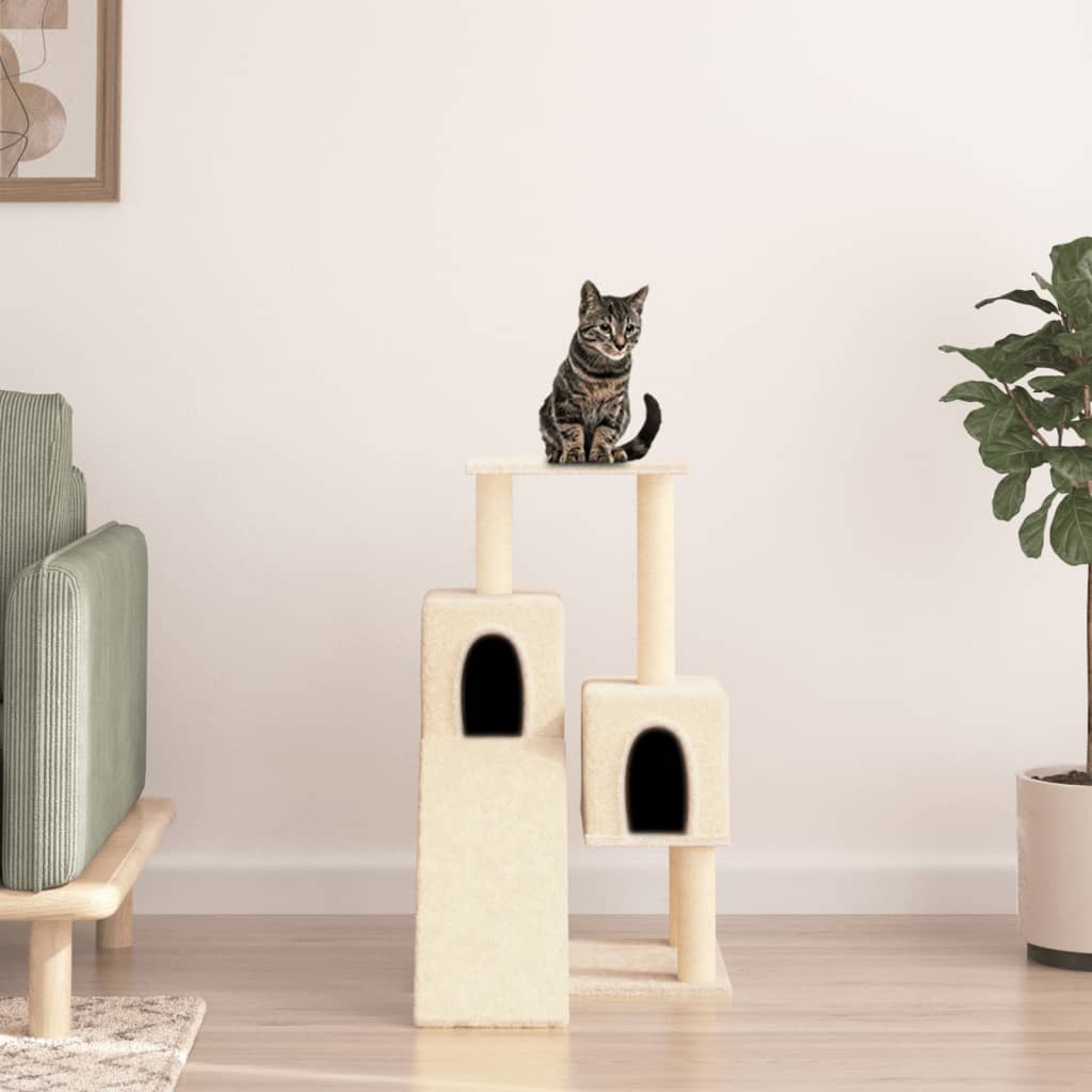 Cat Tree With Sisal Scratching Posts 82 Cm