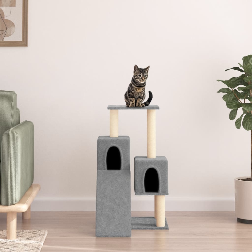 Cat Tree With Sisal Scratching Posts 82 Cm