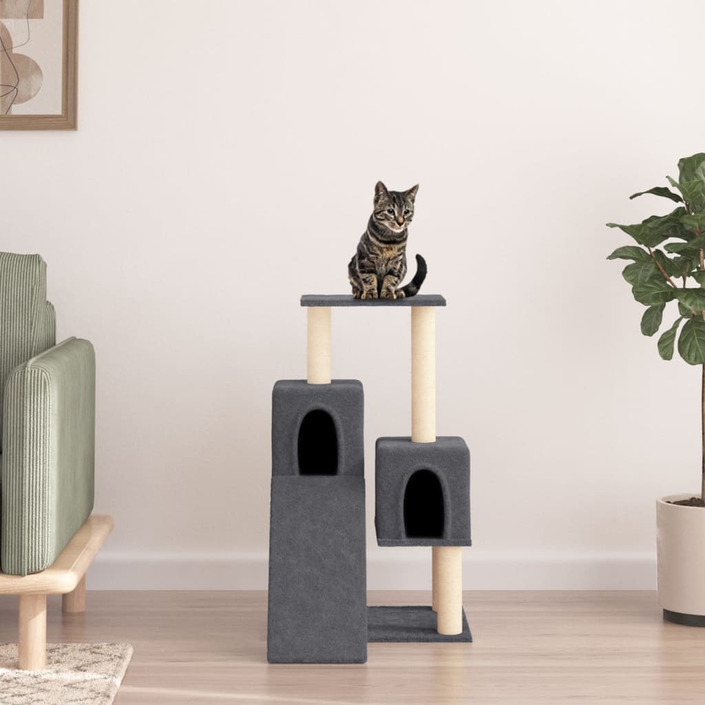 Cat Tree With Sisal Scratching Posts 82 Cm