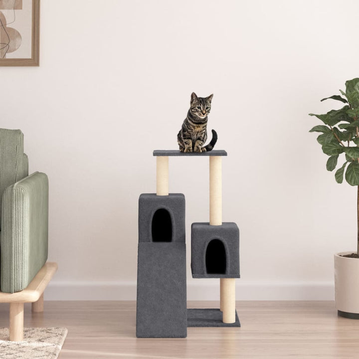Cat Tree With Sisal Scratching Posts 82 Cm