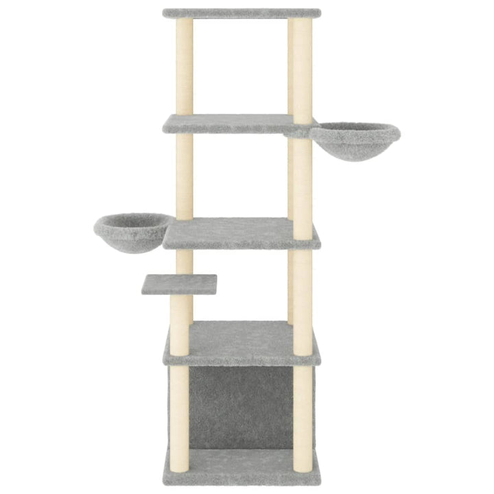 Cat Tree With Sisal Scratching Posts 147 Cm