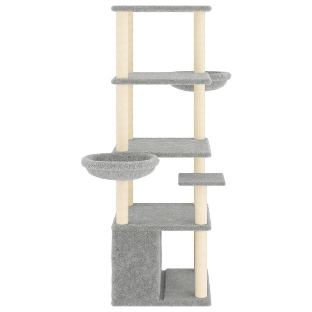 Cat Tree With Sisal Scratching Posts 147 Cm