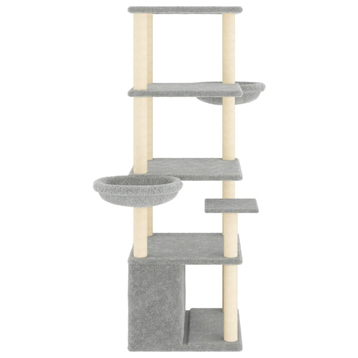Cat Tree With Sisal Scratching Posts 147 Cm
