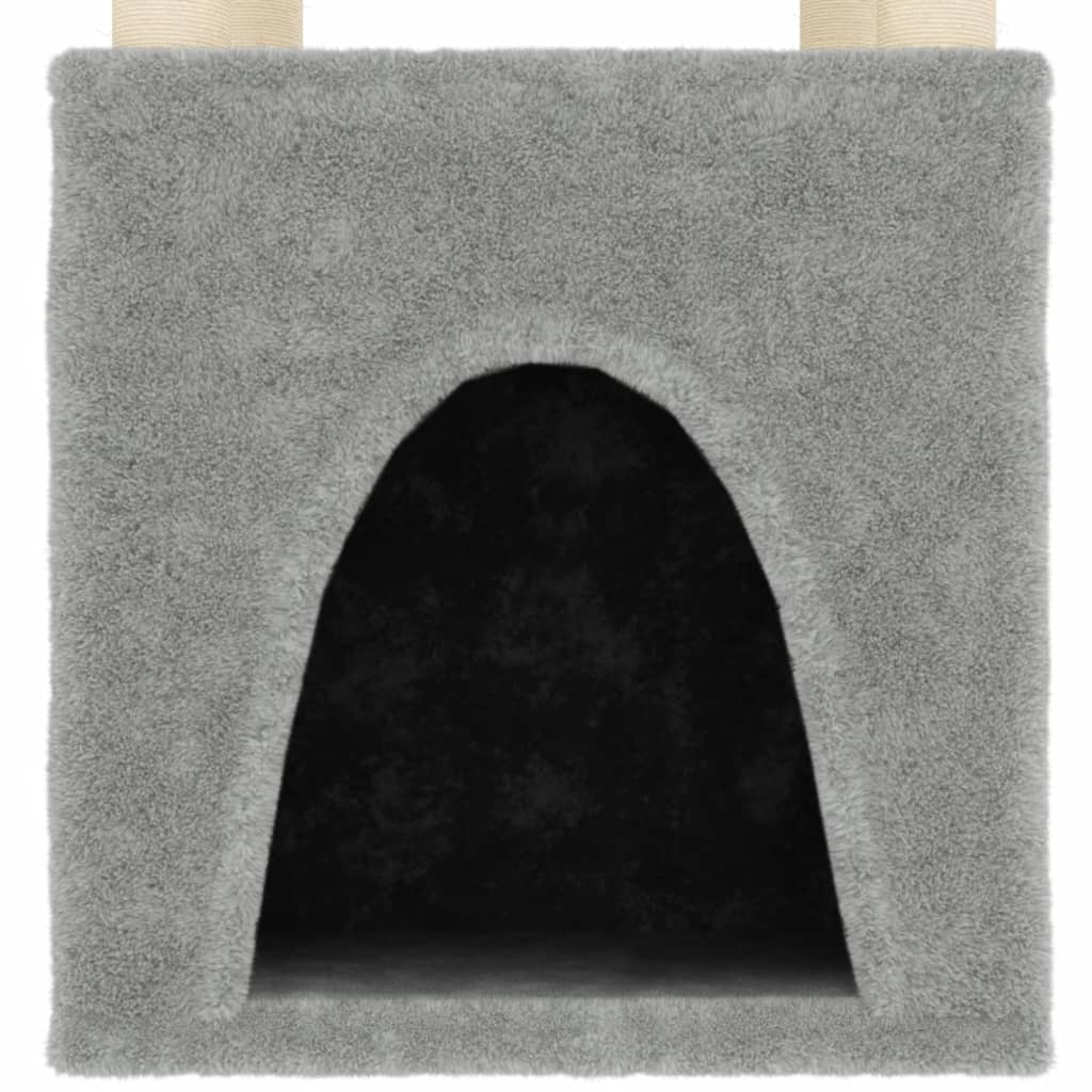 Cat Tree With Sisal Scratching Posts 147 Cm