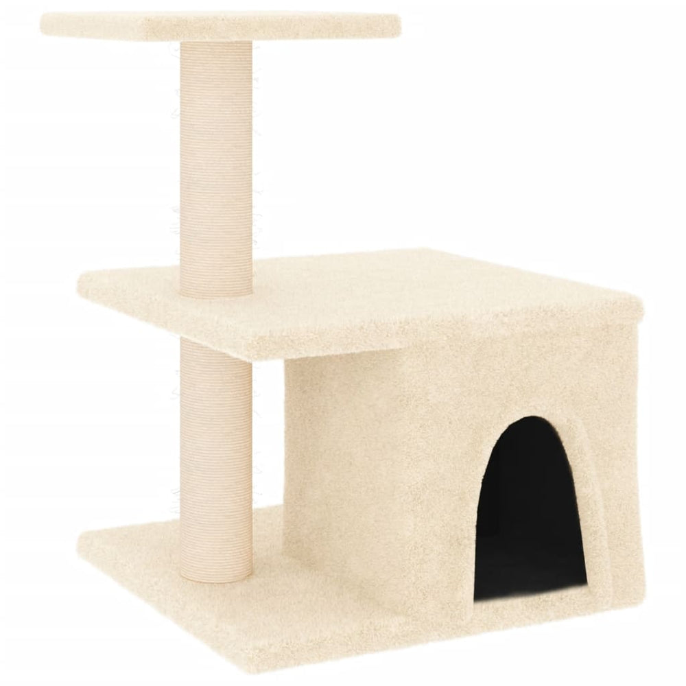 Cat Tree With Sisal Scratching Posts 48 Cm